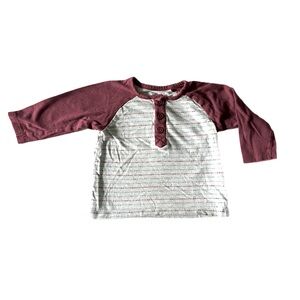 OLD NAVY Long Sleeve Baby T-Shirt Size 6-9 Months